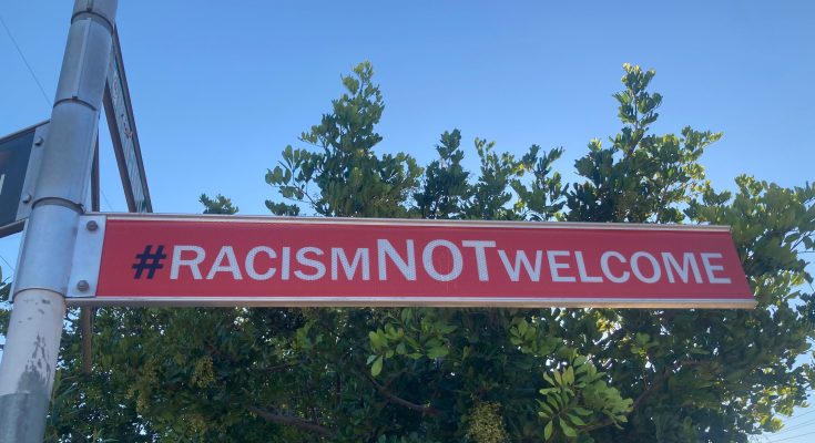 racism not welcome